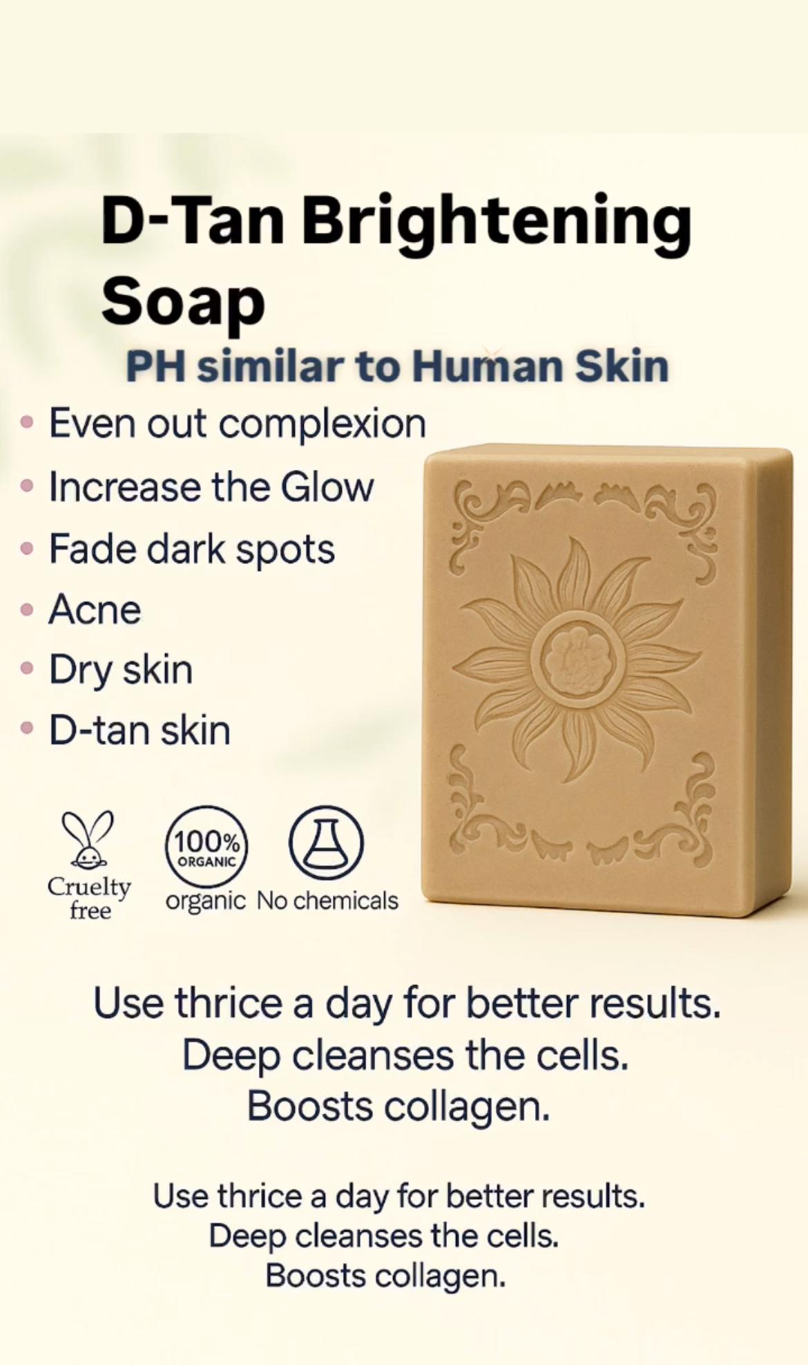Skin D-Tan Whitening Soap